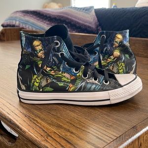 DC Comics high tops converse